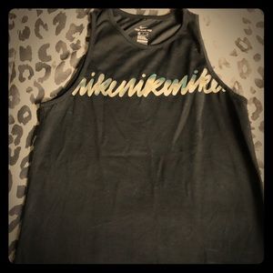 Sale! Nike muscle tee ladies small